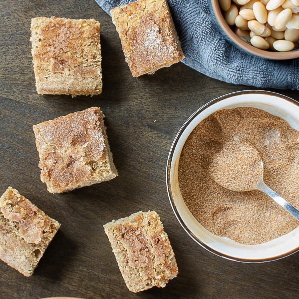easy snickerdoodle bars