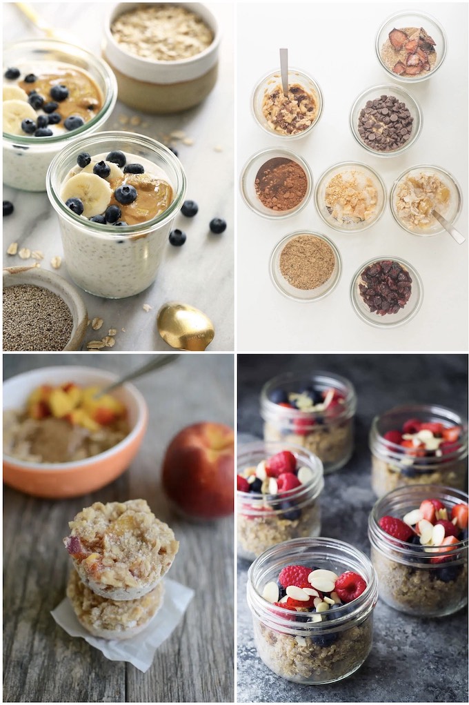 breakfast meal prep ideas oats and quinoa