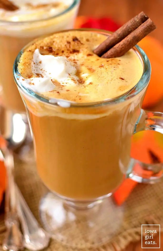 30 Healthy Pumpkin Recipes 10 homemade pumpkin spice latte