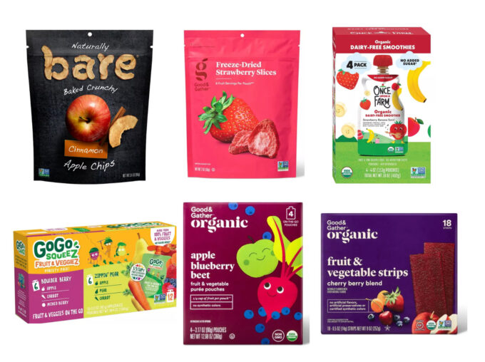 target fruit snacks