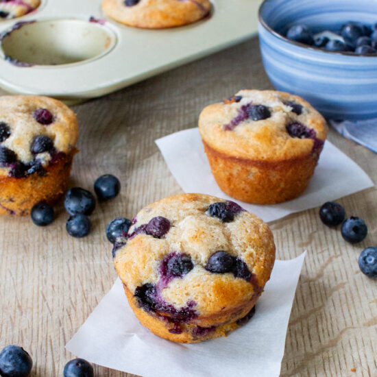 Healthy Blueberry Muffins The Lean Green Bean 3 copy