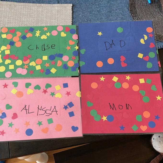 At-Home Activities For Kids 6 homemade placemat