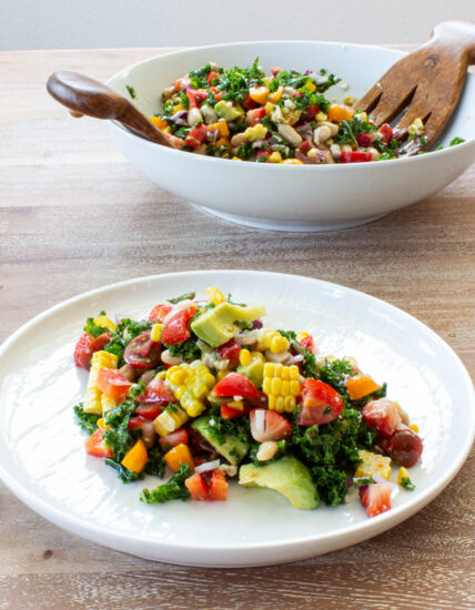 white bean salad