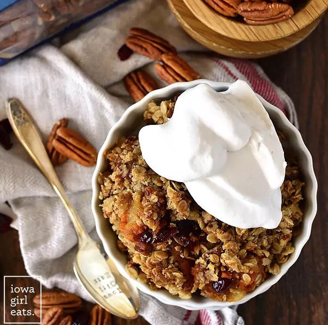 20+ Baked Sweet Potato Dessert Recipes 10 maple pecan sweet potato crisp