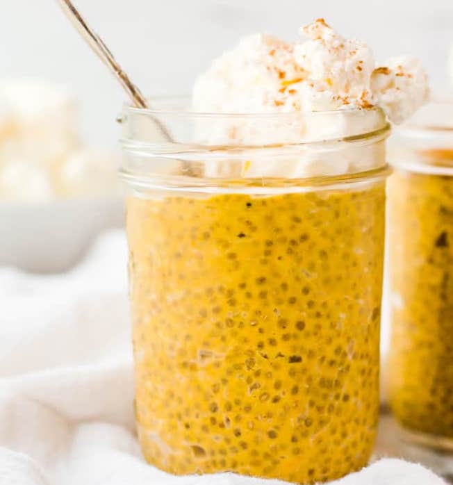 30 Healthy Pumpkin Recipes 16 pumpkin pie chia pudding - easy canned pumpkin recipes
