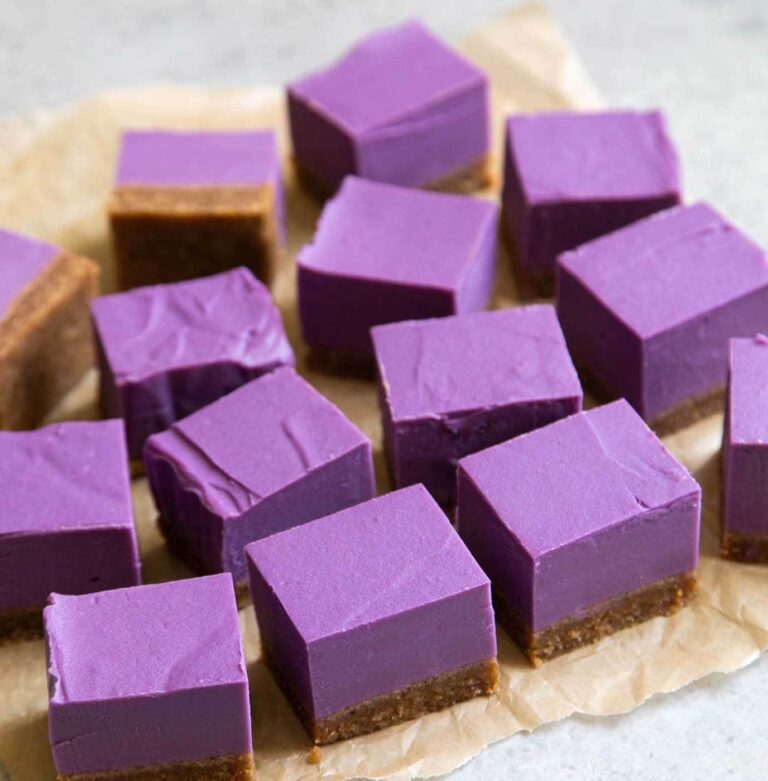 20+ Baked Sweet Potato Dessert Recipes 13 purple sweet potato pie bars