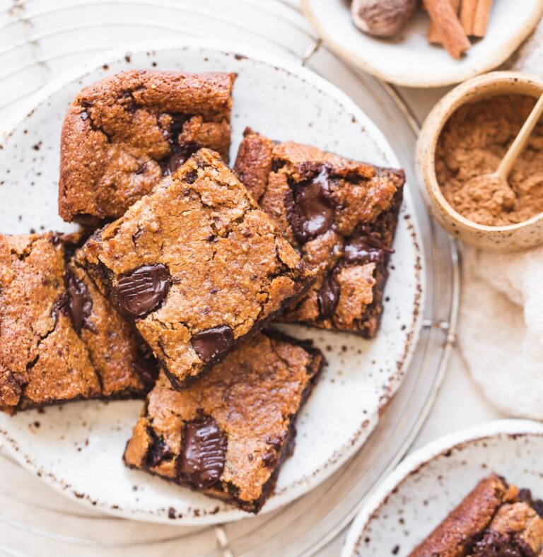 20+ Baked Sweet Potato Dessert Recipes 17 gluten-free vegan sweet potato blondies
