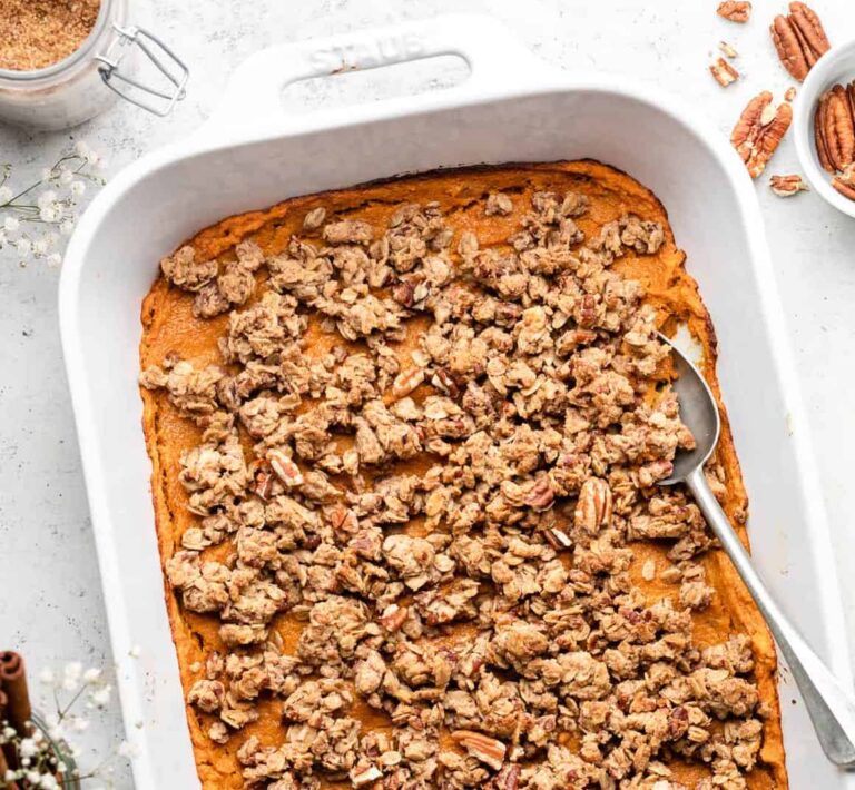 20+ Baked Sweet Potato Dessert Recipes 11 healthier sweet potato casserole dessert