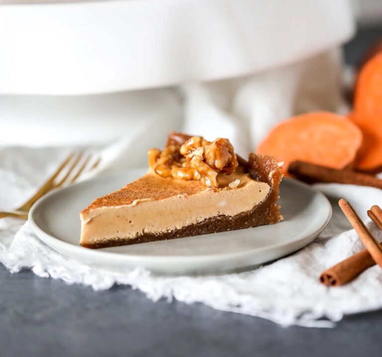 20+ Baked Sweet Potato Dessert Recipes 21 vegan sweet potato cinnamon cheesecake