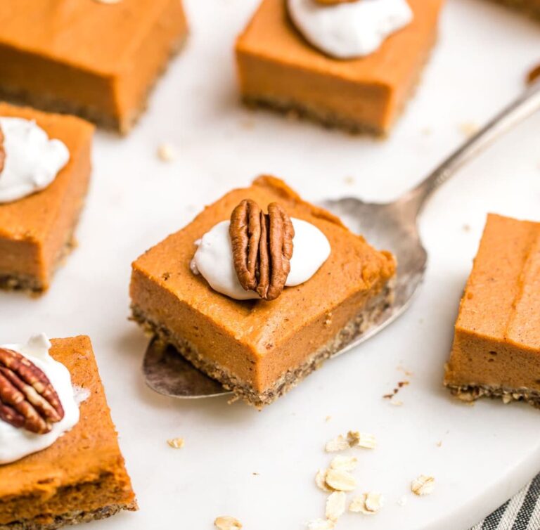 20+ Baked Sweet Potato Dessert Recipes 19 Sweet potato pie bars
