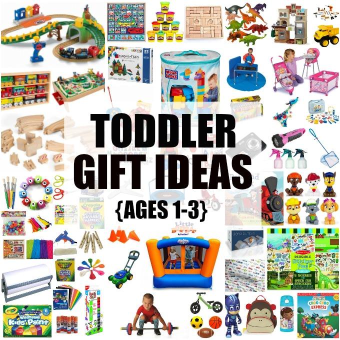 Toddler Gift Ideas {Ages 1-3} 1 These Toddler Gift Ideas make perfect birthday presents, Christmas gifts or everyday surprises. Grab one for your son or daughter or one of their friends!