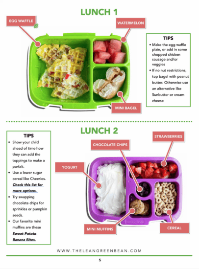Cold Lunch Ideas For Kids 2 lunchbox ideas for kids